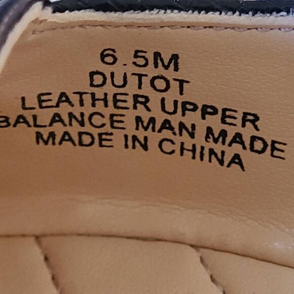 Karl Lagerfeld Black Dutot Leather Pointed Toe Flats 6.5 - Picture 6 of 13